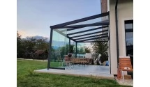 Ogród zimowy Modern PRO 906x300 dach poliwęglanowy