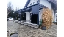 Ogród zimowy Modern PRO 306x400 dach szklany