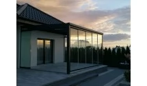 Ogród zimowy Modern PRO 706x400 dach szklany
