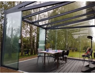 Ogród zimowy Modern PRO+ 906x450 dach poliwęglanowy