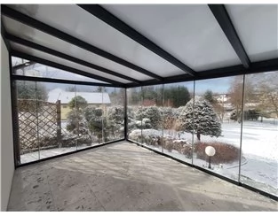 Ogród zimowy Modern PRO+ 1106x500 dach poliwęglanowy