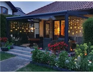 Ogród zimowy Modern PRO+ 606x550 dach poliwęglanowy