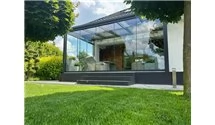 Ogród zimowy Modern PRO+ 706x600 dach poliwęglanowy