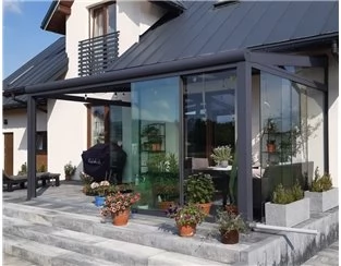 Ogród zimowy Modern PRO+ 506x600 dach poliwęglanowy