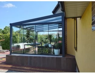 Ogród zimowy Modern PRO+ 406x550 dach poliwęglanowy