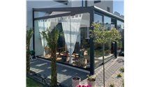 Ogród zimowy Modern PRO+ 806x550 dach poliwęglanowy