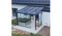 Ogród zimowy Modern PRO+ 1106x550 dach poliwęglanowy