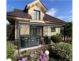 Ogród zimowy Modern PRO+ 606x600 dach poliwęglanowy