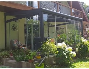 Ogród zimowy Modern PRO+ 706x550 dach poliwęglanowy