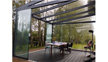 Ogród zimowy Modern PRO+ 906x450 dach szklany