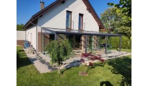 Ogród zimowy Modern PRO+ 606x450 dach szklany