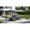 Carport Modern antracyt 506x300