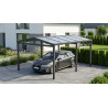 Carport Modern antracyt 506x350