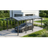 Carport Modern antracyt 706x350