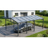 Carport Modern antracyt 706x500
