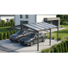 Carport Modern antracyt 506x600