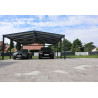 Carport Modern antracyt 706x400