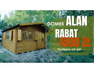 Domek do ogrodu Alan