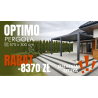 Pergola tarasowa Optimo 575x300cm