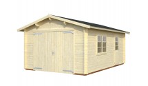 Garaż drewniany 400x600
