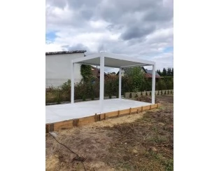 Pergola tarasowa Optimo BIAŁA 575x400cm