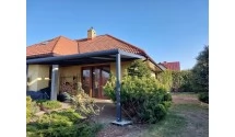 Zadaszenie tarasu Modern PRO 1106x300 dach szklany