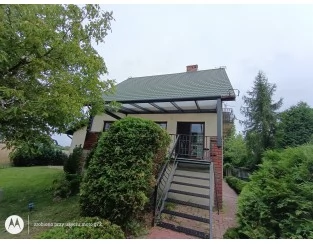 Zadaszenie tarasu Modern PRO+ 1206x550 dach poliwęglanowy