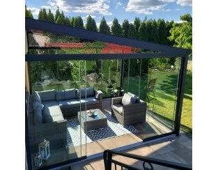 Ogród zimowy Modern PRO 1106x350 dach poliwęglanowy