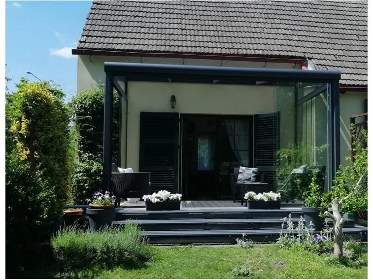 Ogród zimowy Modern 350x806 PRO